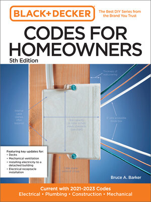 cover image of Black and Decker Codes for Homeowners